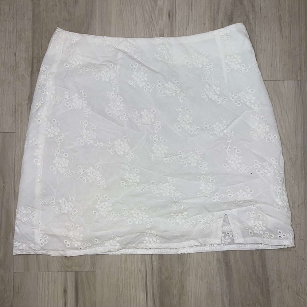 Princess Polly Eyelet Skirt